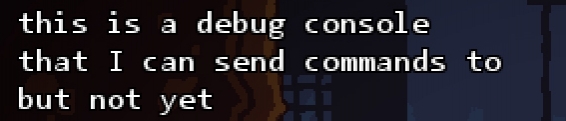Dev Log: Debuggin Stuff